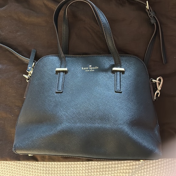 Kate Spade New York Black Leather Handbag - Picture 2 of 16